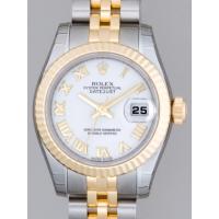 ロレックススーパーコピー ROLEX パーペチュアル デイトジャスト レディース 179173 ホワイトローマ