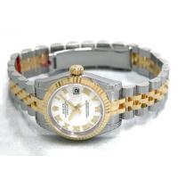 ロレックススーパーコピー ROLEX パーペチュアル デイトジャスト レディース 179173 ホワイトローマ