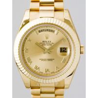 ロレックススーパーコピー ROLEX デイデイトII 218238 プレジデントブレス シャンパンローマ