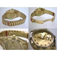 ロレックススーパーコピー ROLEX デイデイトII 218238 プレジデントブレス シャンパンローマ