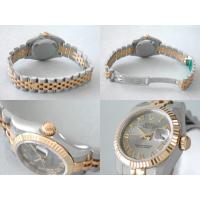 ロレックススーパーコピー ROLEX パーペチュアル デイトジャスト レディース 179173 グレーローマ