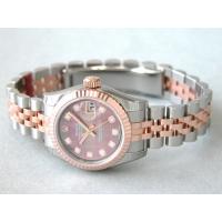 ロレックススーパーコピー ROLEX パーペチュアル デイトジャスト レディース 179171NG ブラックシェル