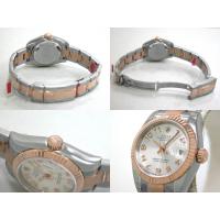 ロレックススーパーコピー ROLEX パーペチュアル デイトジャスト レディース 179171 オイスターブレス シルバーコンセットアラビア