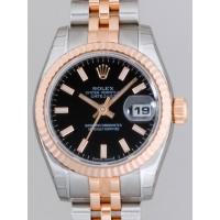 ロレックススーパーコピー ROLEX パーペチュアル デイトジャスト レディース 179171 ブラックバー