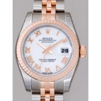 ロレックススーパーコピー ROLEX パーペチュアル デイトジャスト レディース 179171 ホワイトローマ