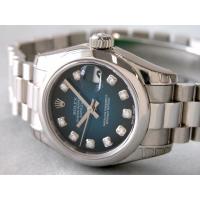 ロレックススーパーコピー ROLEX パーペチュアル デイトジャスト レディース 179166G ブルーグラデーション