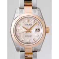 ロレックススーパーコピー ROLEX パーペチュアル デイトジャスト レディース 179161J オイスターブレス ピンクコンピューター