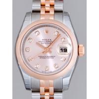 ロレックススーパーコピー ROLEX パーペチュアル デイトジャスト レディース 179161G ジュビリーブレス ピンク