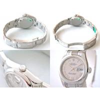 ロレックススーパーコピー ROLEX パーペチュアル デイトジャスト レディース 179160 オイスターブレス グレーローマ