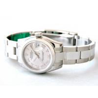 ロレックススーパーコピー ROLEX パーペチュアル デイトジャスト レディース 179160 オイスターブレス グレーローマ