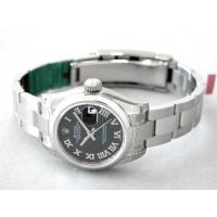 ロレックススーパーコピー ROLEX パーペチュアル デイトジャスト レディース 179160 オイスターブレス ブラックサンビームローマ