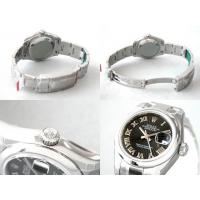 ロレックススーパーコピー ROLEX パーペチュアル デイトジャスト レディース 179160 オイスターブレス ブラックサンビームローマ