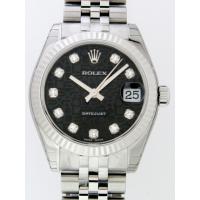 ロレックススーパーコピー ROLEX パーペチュアル デイトジャスト ボーイズ 178274J ブラックコンピューター