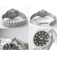 ロレックススーパーコピー ROLEX パーペチュアル デイトジャスト ボーイズ 178274G ブラック