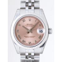 ロレックススーパーコピー ROLEX パーペチュアル デイトジャスト ボーイズ 178274 ピンクローマ
