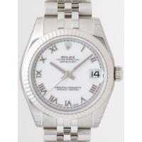 ロレックススーパーコピー ROLEX パーペチュアル デイトジャスト ボーイズ 178274 ホワイトローマ