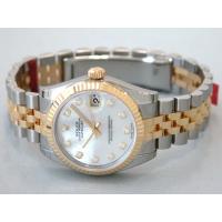 ロレックススーパーコピー ROLEX パーペチュアル デイトジャスト ボーイズ 178273NG ホワイトシェル