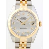 ロレックススーパーコピー ROLEX パーペチュアル デイトジャスト ボーイズ 178273NG ホワイトシェル