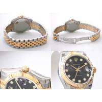 ロレックススーパーコピー ROLEX パーペチュアル デイトジャスト ボーイズ 178273J ブラックコンピューター
