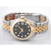 ロレックススーパーコピー ROLEX パーペチュアル デイトジャスト ボーイズ 178273J ブラックコンピューター