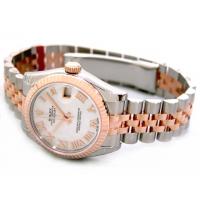 ロレックススーパーコピー ROLEX パーペチュアル デイトジャスト ボーイズ 178271NR ホワイトシェルローマ