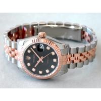 ロレックススーパーコピー ROLEX パーペチュアル デイトジャスト ボーイズ 178271J ブラックコンピューター