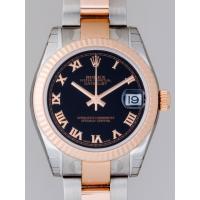 ロレックススーパーコピー ROLEX パーペチュアル デイトジャスト ボーイズ 178271 オイスターブレス ブラックローマ