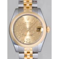 ロレックススーパーコピー ROLEX パーペチュアル デイトジャスト ボーイズ 178243 ジュビリーブレス シャンパンフラワー