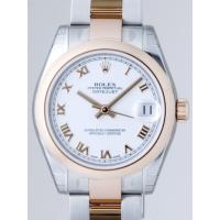 ロレックススーパーコピー ROLEX パーペチュアル デイトジャスト ボーイズ 178241 オイスターブレス ホワイトローマ