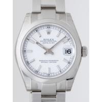 ロレックススーパーコピー ROLEX パーペチュアル デイトジャスト ボーイズ 178240 オイスターブレス ホワイトバー