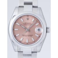 ロレックススーパーコピー ROLEX パーペチュアル デイトジャスト ボーイズ 178240 オイスターブレス ピンクバー