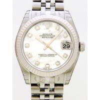 ロレックススーパーコピー ROLEX パーペチュアル デイトジャスト ボーイズ 178274NG ホワイトシェル