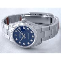 ロレックススーパーコピー ROLEX パーペチュアル デイトジャスト ボーイズ 178274G オイスターブレス ブルー