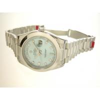 ロレックススーパーコピー ROLEX デイデイトII 218206A プレジデントブレス アイスブルー