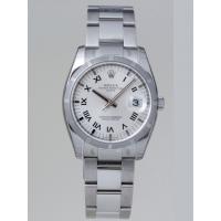 ロレックススーパーコピー ROLEX パーペチュアル デイト 115210 ホワイトプリントローマ
