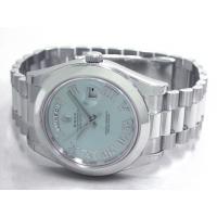 ロレックススーパーコピー ROLEX デイデイトII 218206 CR VI プレジデントブレス アイスブルーダイヤローマ