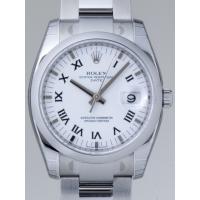 ロレックススーパーコピー ROLEX パーペチュアル デイト 115200 ホワイトプリントローマ