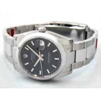 ロレックススーパーコピー ROLEX パーペチュアル デイト 115200 ブラックバー