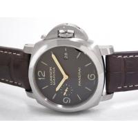 パネライスーパーコピー ルミノールマリーナ1950 3DAYS PAM00351 44mm シースルーバック ブラウン