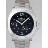 パネライスーパーコピー ルミノール1950 GMT 3Days PAM00347 44mm ブラック 自動巻