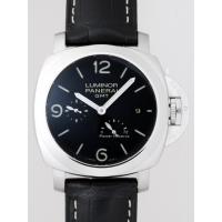 パネライスーパーコピー ルミノール1950 3DAYS GMT PAM00321 44mm シースルーバック ブラック