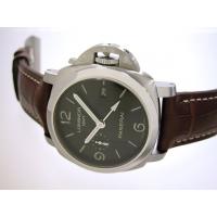 パネライスーパーコピー ルミノール1950 3DAYS GMT PAM00320 44mm ブラック 自動巻