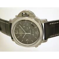 パネライスーパーコピー ルミノール1950 8DAYSクロノ モノプルサンテ GMT PAM00311 44mm ブラウン