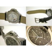 パネライスーパーコピー ルミノール1950 8DAYSクロノ モノプルサンテ GMT PAM00311 44mm ブラウン