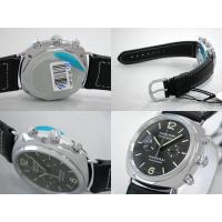 パネライスーパーコピー PANERAI ラジオミール クロノ PAM00369 42mm ブラック 自動巻