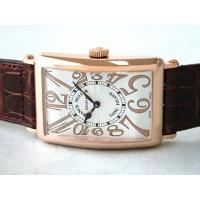 フランク・ミュラースーパーコピー ロングアイランド レリーフ 1200SC 4N RELIEF 4N（PG） ブラウン皮 シルバー