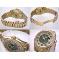 ロレックススーパーコピー ROLEX デイデイト 118388DPA プレジデントブレス グリーンアラビア