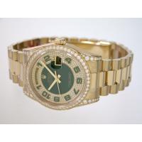 ロレックススーパーコピー ROLEX デイデイト 118388DPA プレジデントブレス グリーンアラビア