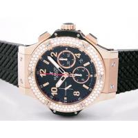 ウブロスーパーコピー ビッグバン ダイヤベゼル 301.PX.130.RX.114 ブラックラバー ブラック