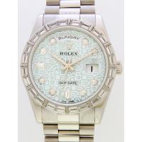 ロレックススーパーコピー ROLEX デイデイト 118366A プレジデントブレス アイスブルーコンピューター